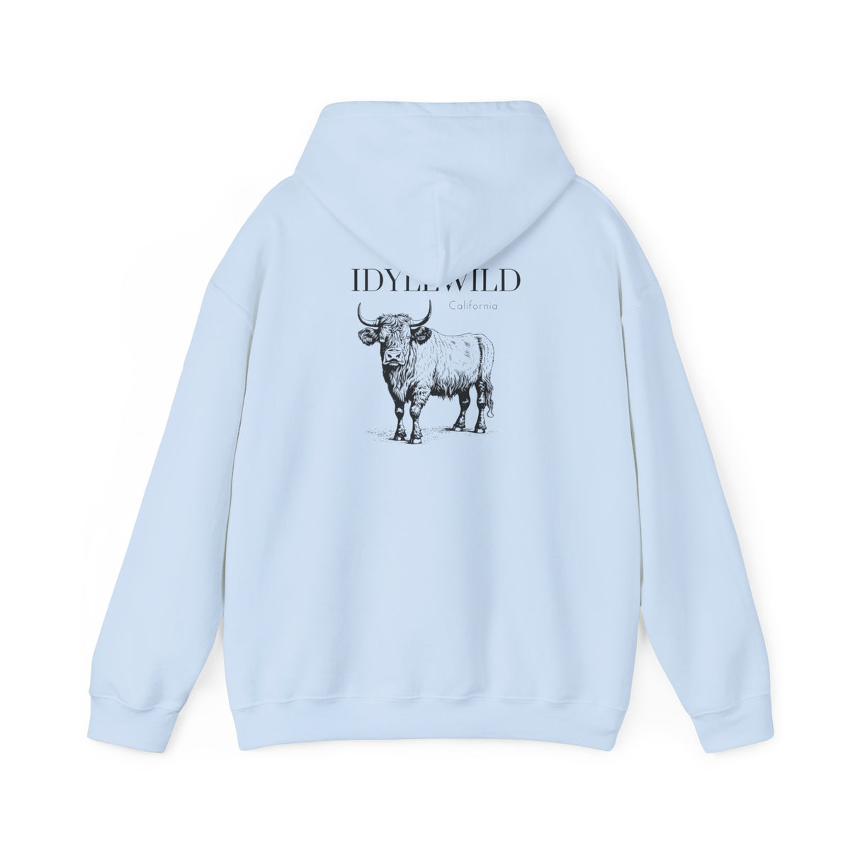 Idyllwild Highlander Cow 3 Hoodie
