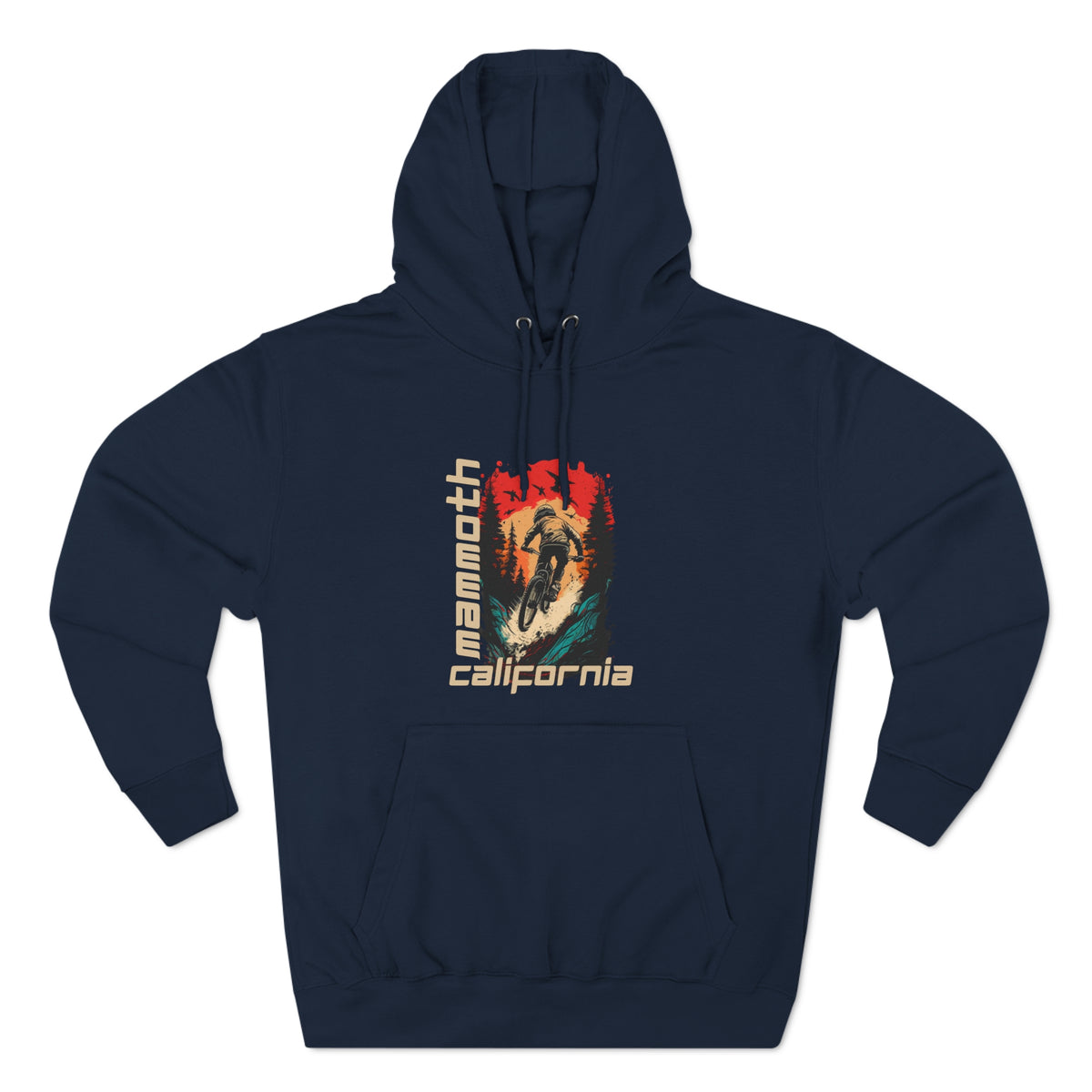 Mammoth California Mountain Biking Hoodie