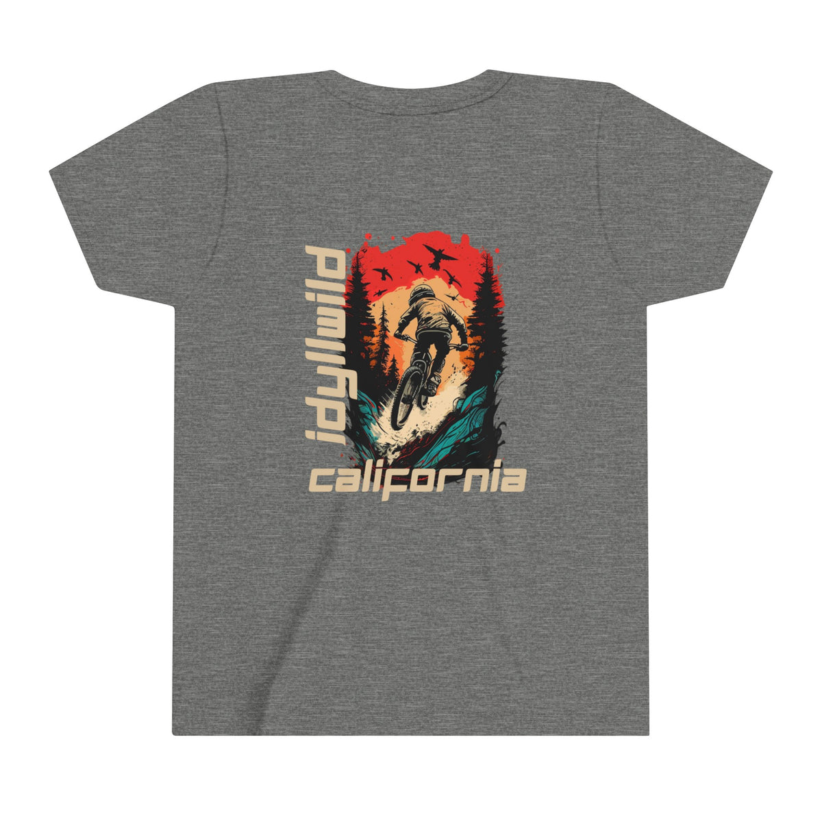 Idyllwild Mountain Biking Youth Short Sleeve Tee