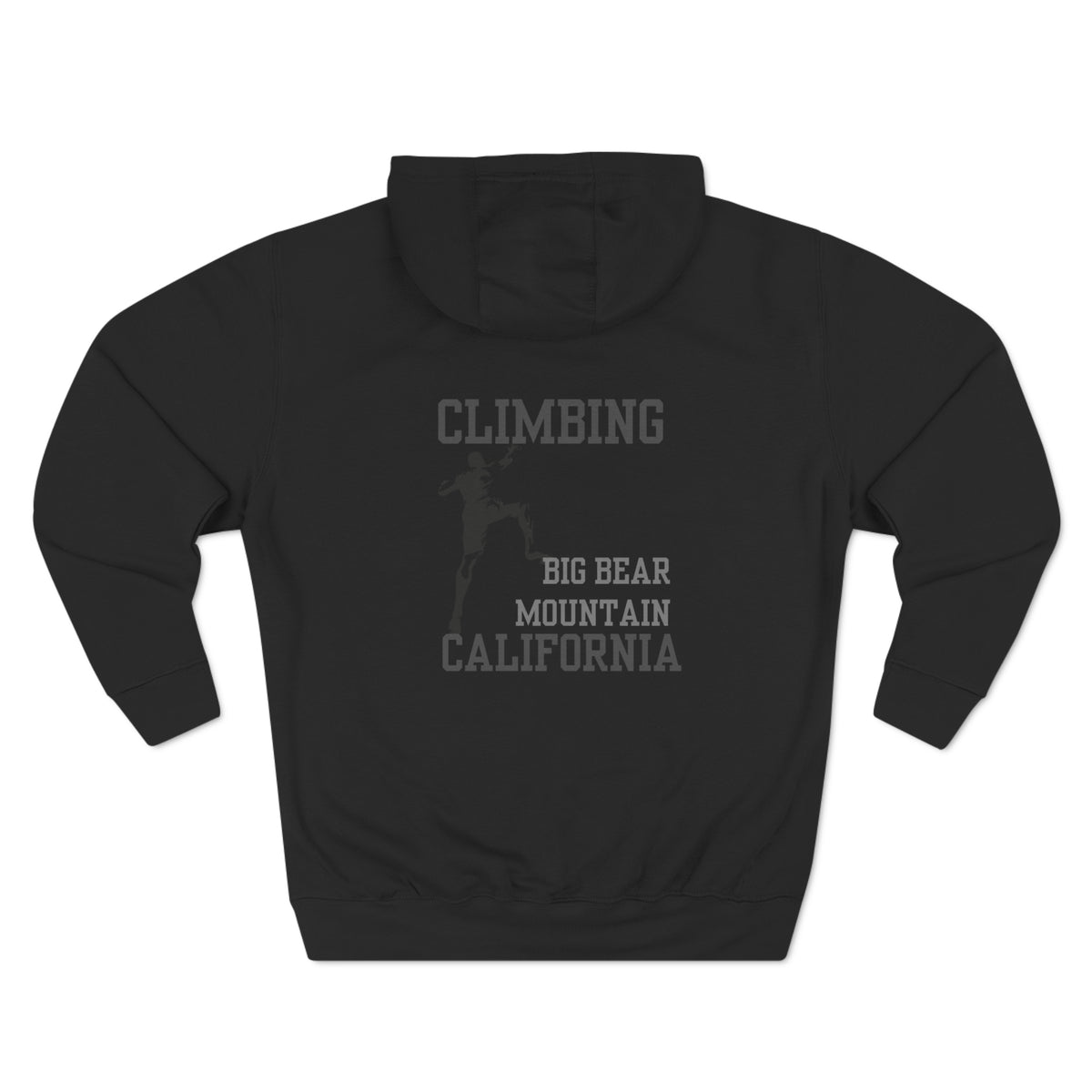 Big Bear Mountain Rock Climbing Hoodie