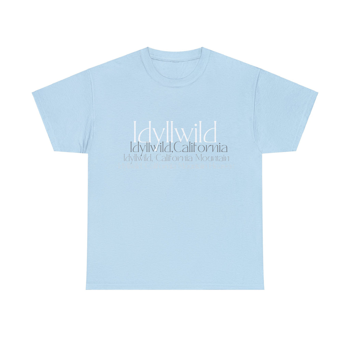 Womens Idyllwild California Mountain Haven T-shirt