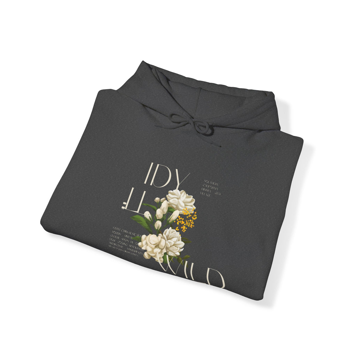 Idyllwild Vintage Cream Rose Hoodie