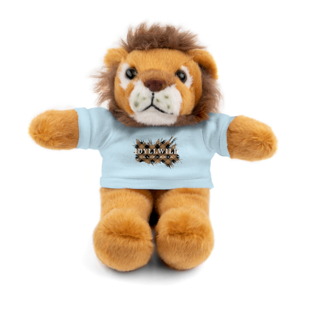 Stuffed Animals with Tee Idyllwild Tan Plaid