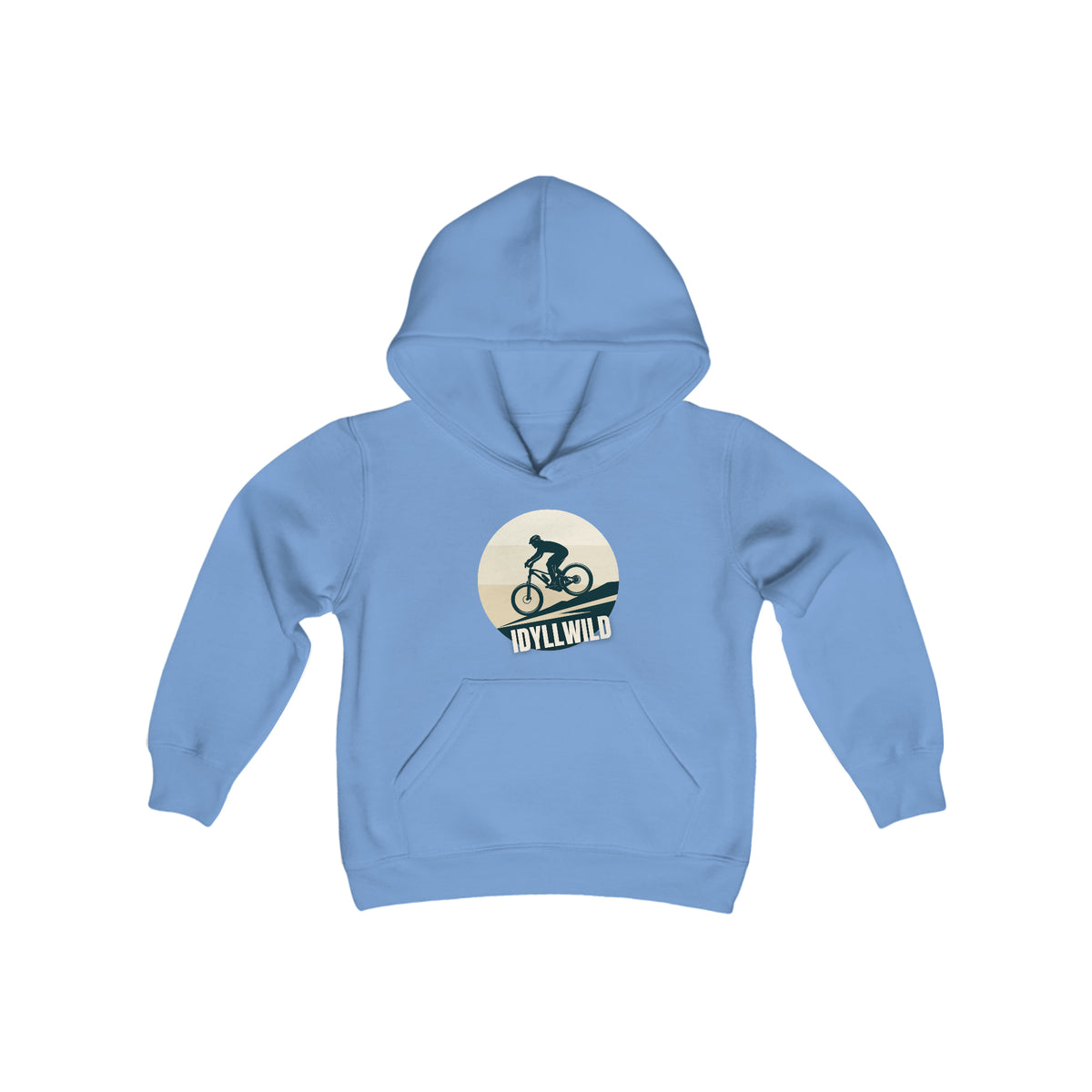 Youth Heavy Blend Hooded Sweatshirt Mountain Bike