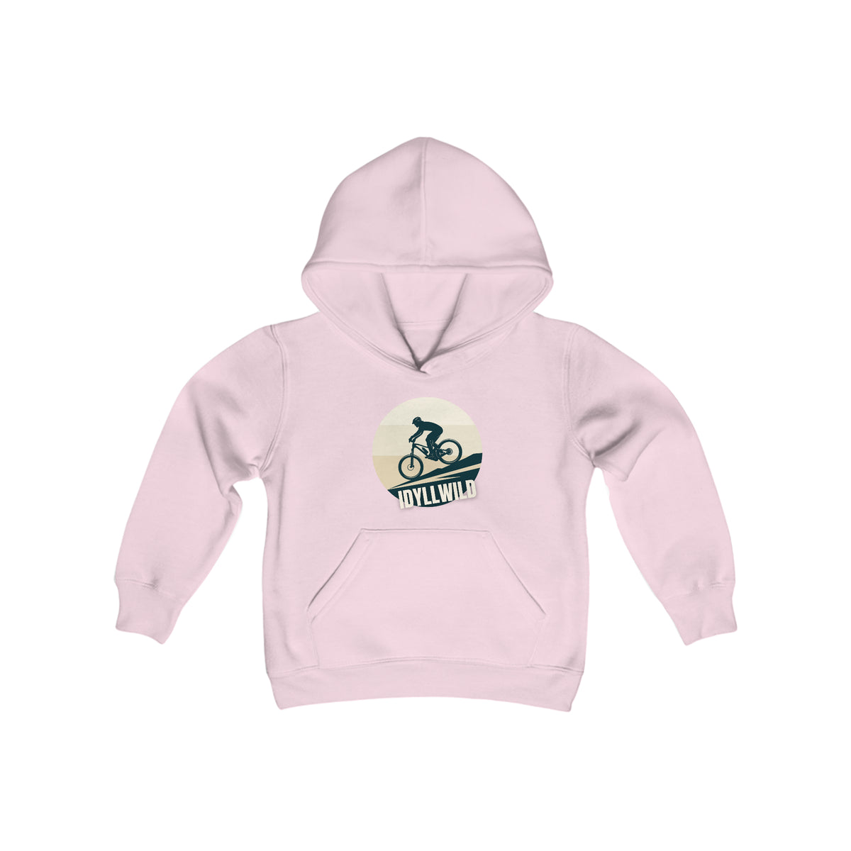 Youth Heavy Blend Hooded Sweatshirt Mountain Bike