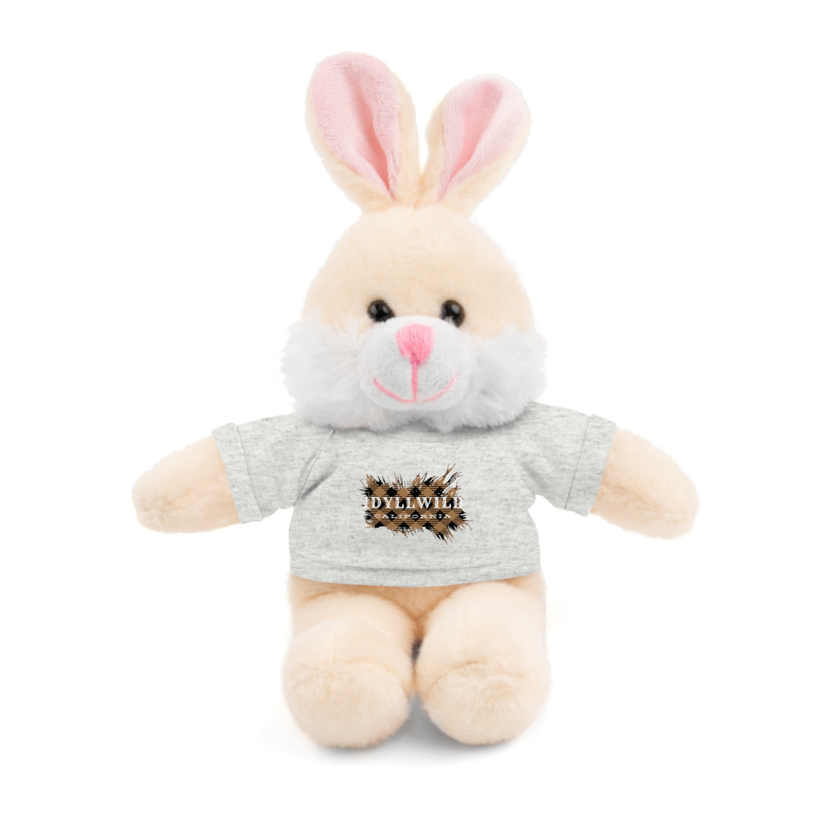 Stuffed Animals with Tee Idyllwild Tan Plaid