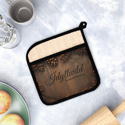 Idyllwild Rustic Pot Holder with Pocket