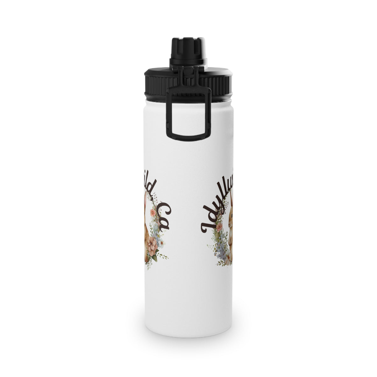 Idyllwild Easter Stainless Steel Water Bottle, Sports Lid