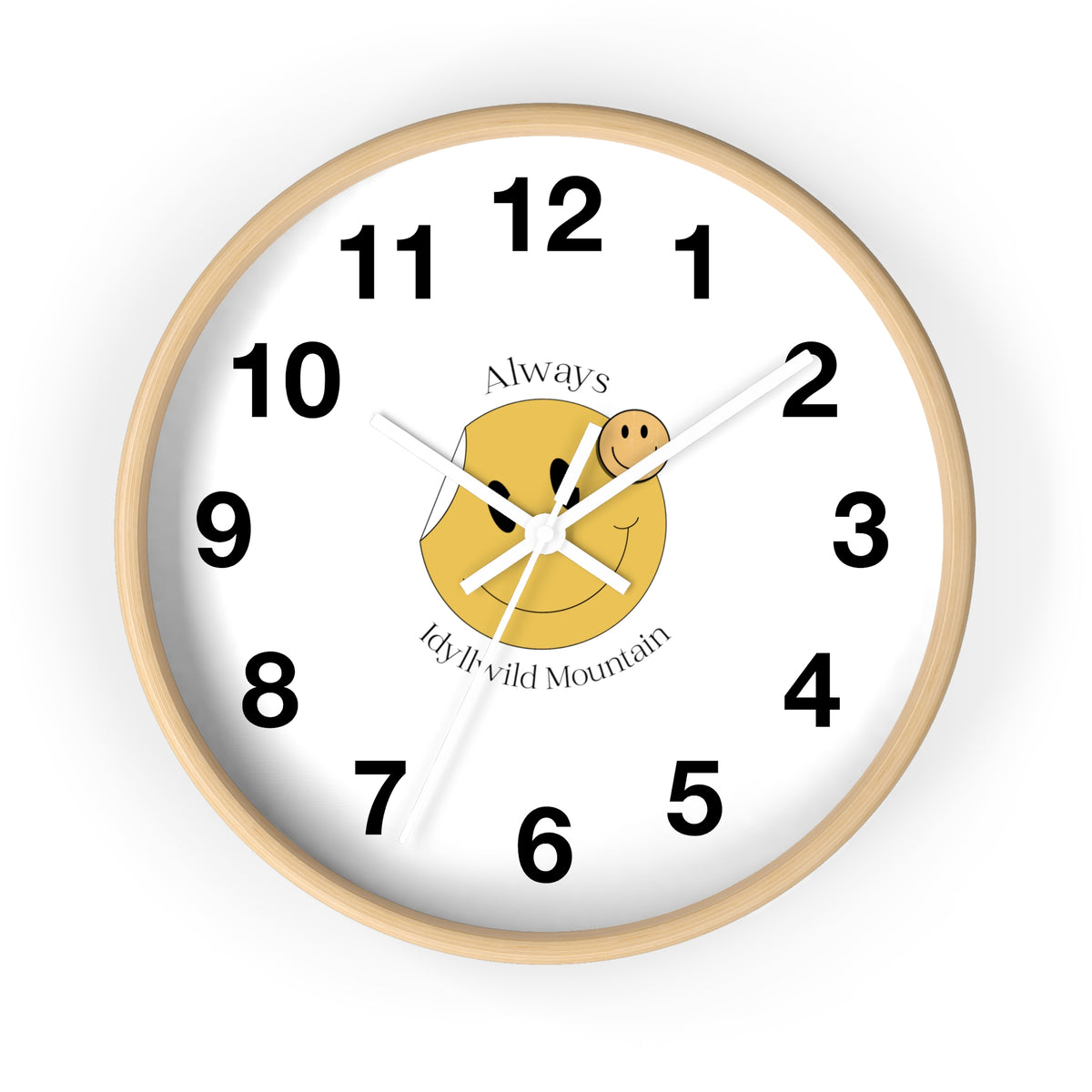 Wall Clock Always Happy