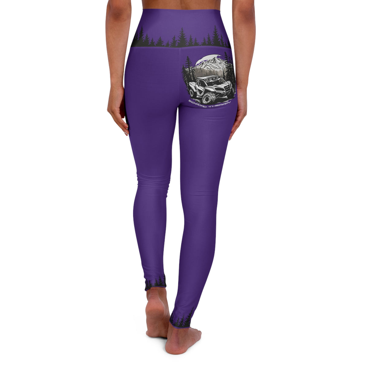 Can Am Off Road Purple Leggings