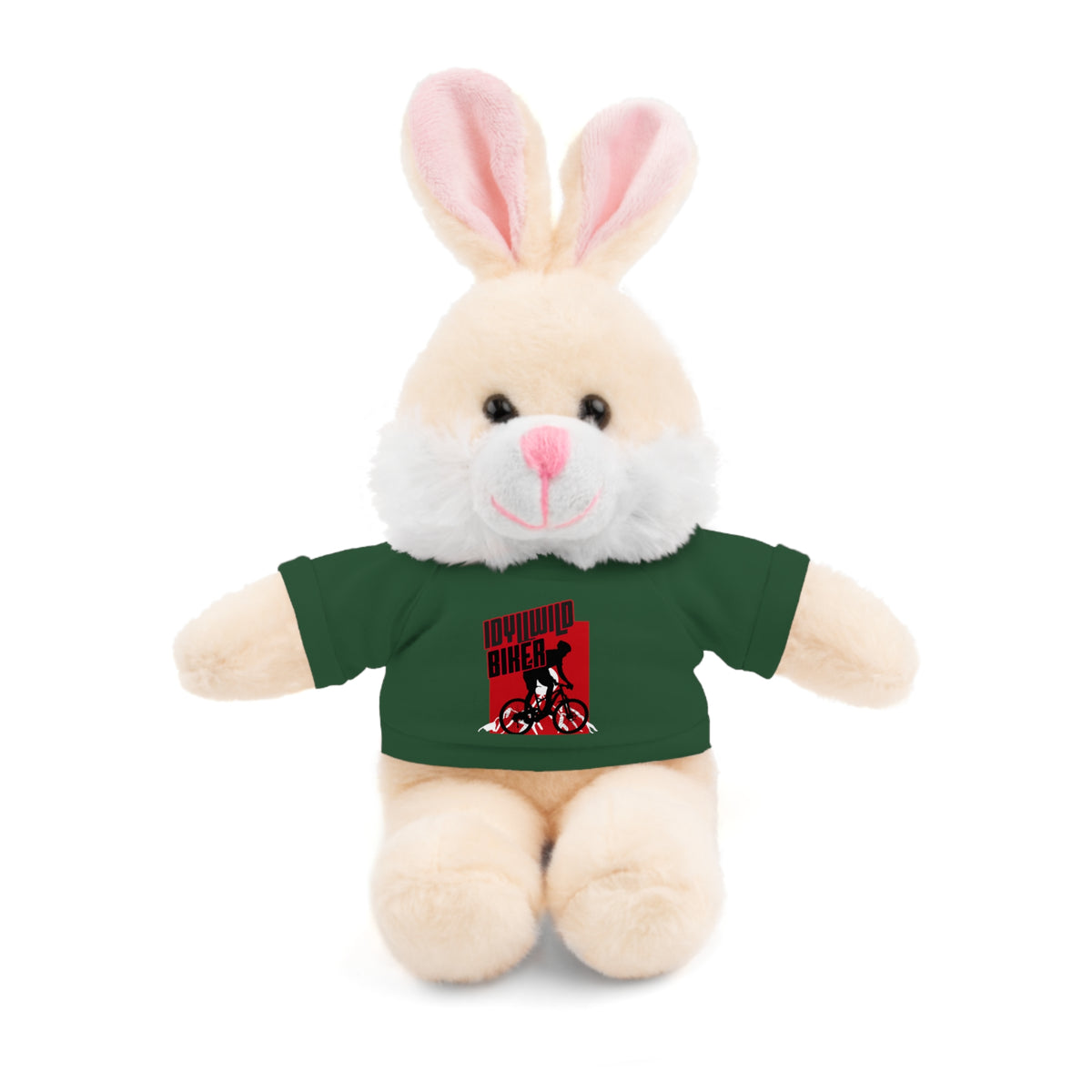 Stuffed Animals with Tee Idyllwild Mountain Biker