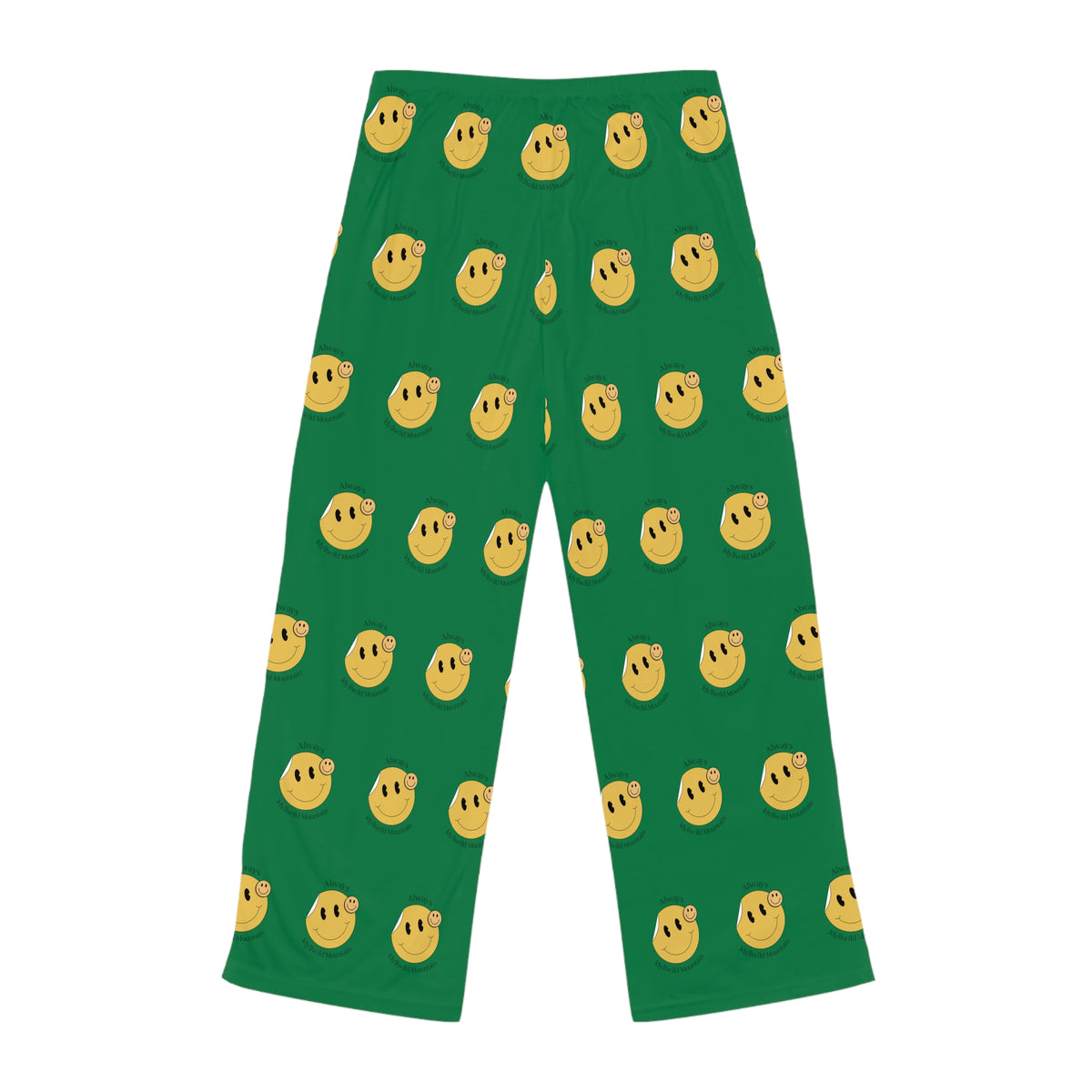 Women's Pajama Pants (AOP) Always Smiling