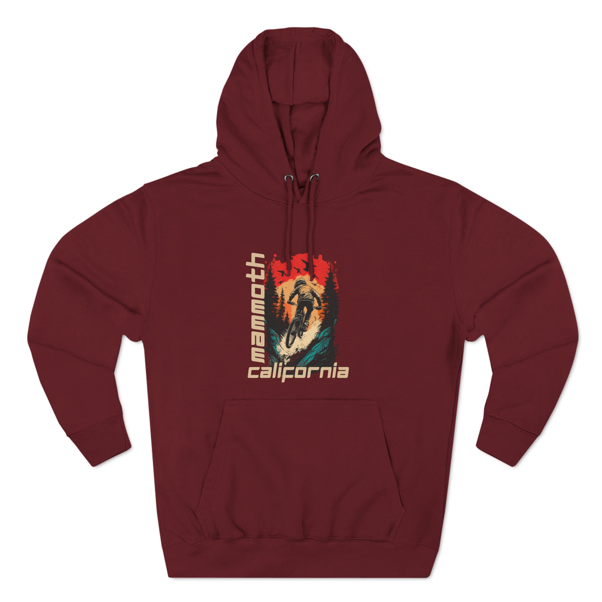 Mammoth California Mountain Biking Hoodie