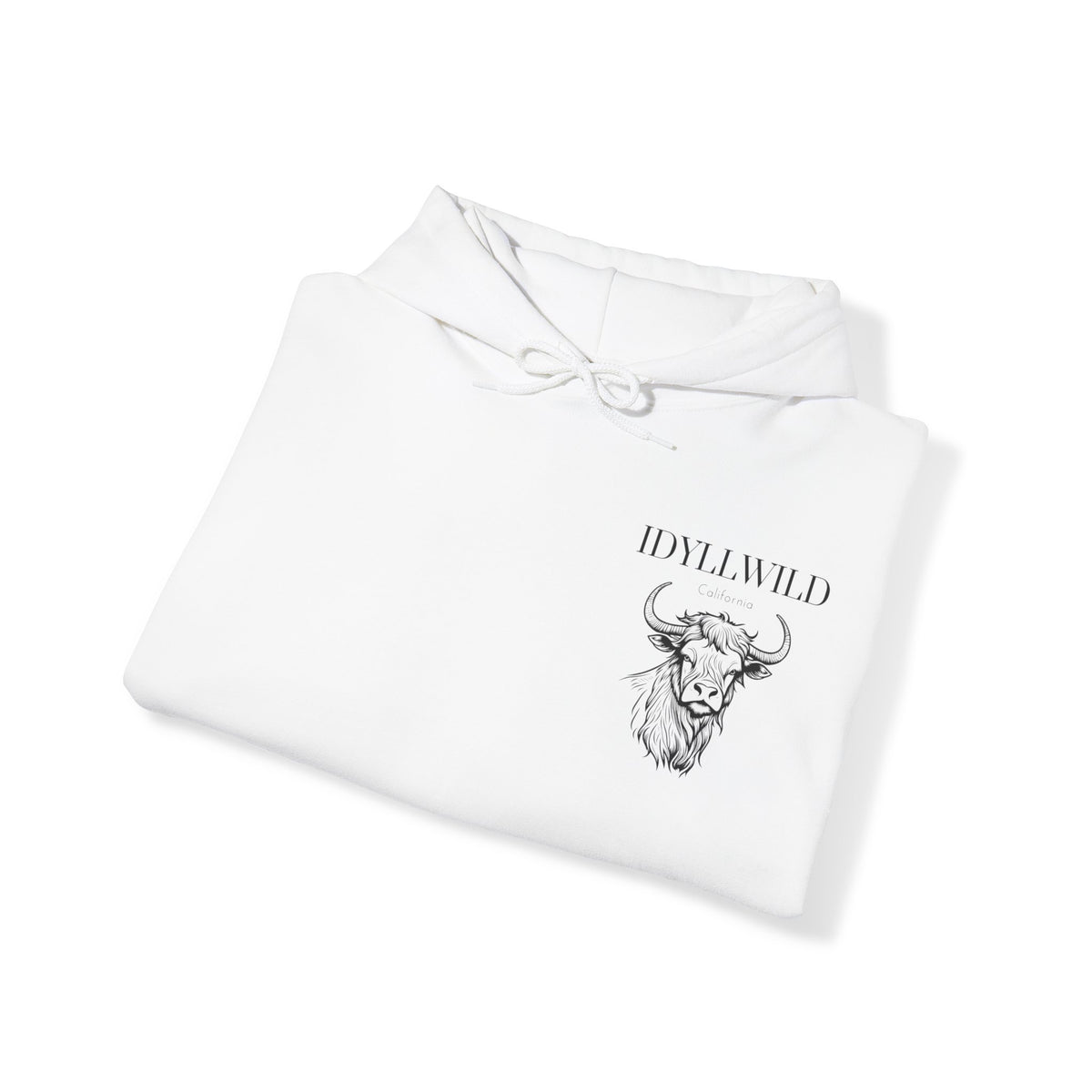 Idyllwild Highlander Cow 4 Hoodie