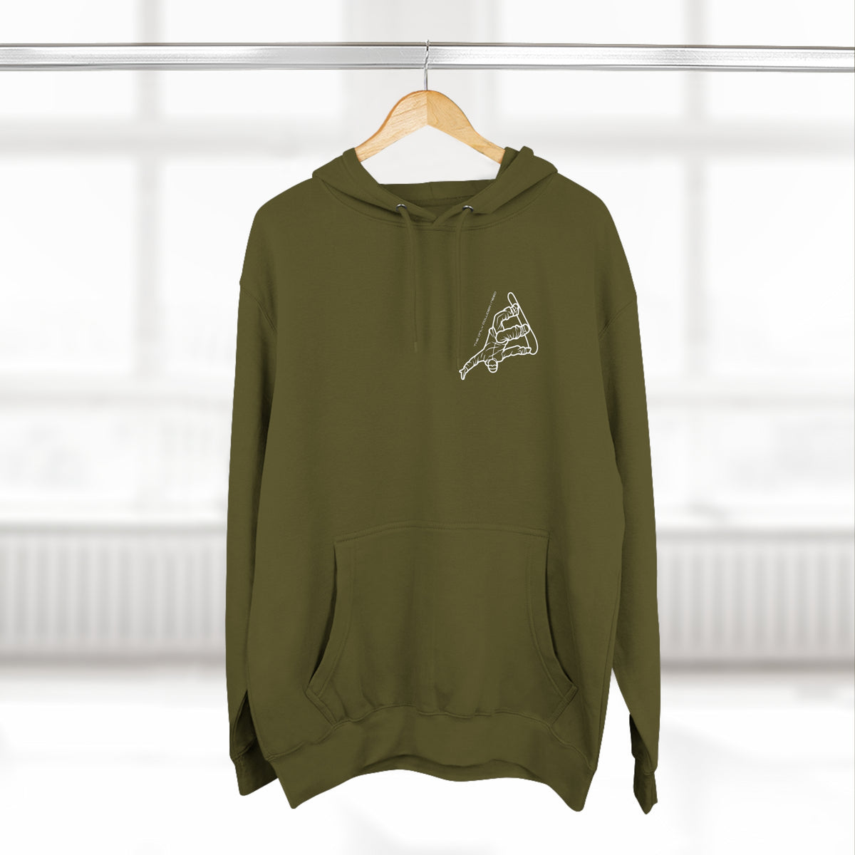 Snowboard  "The only powder I need" Hoodie