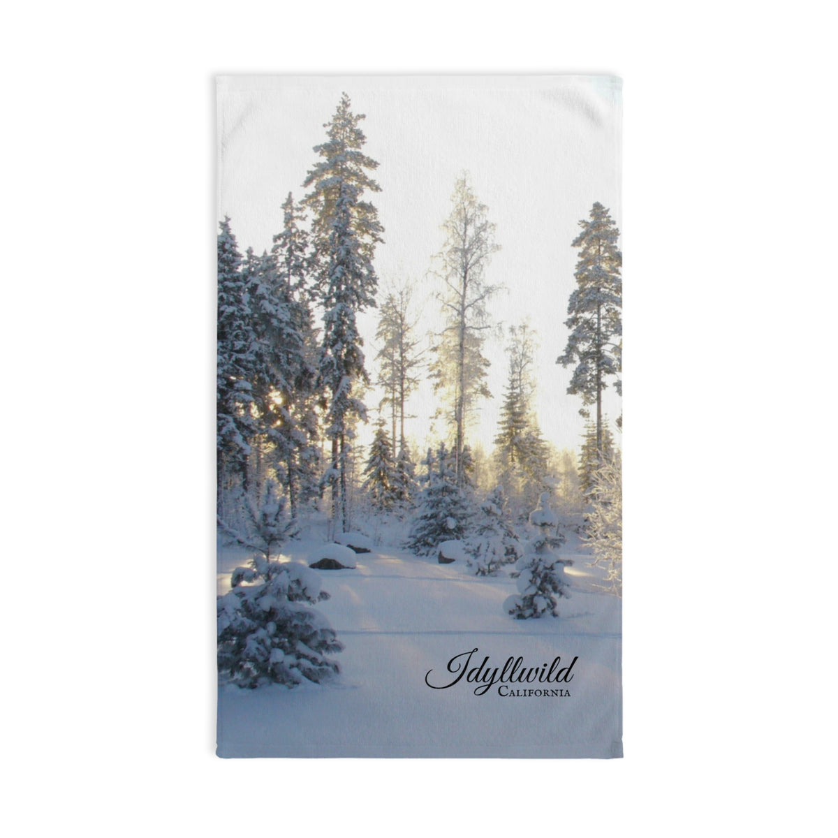 Idyllwild Snow Hand Towel