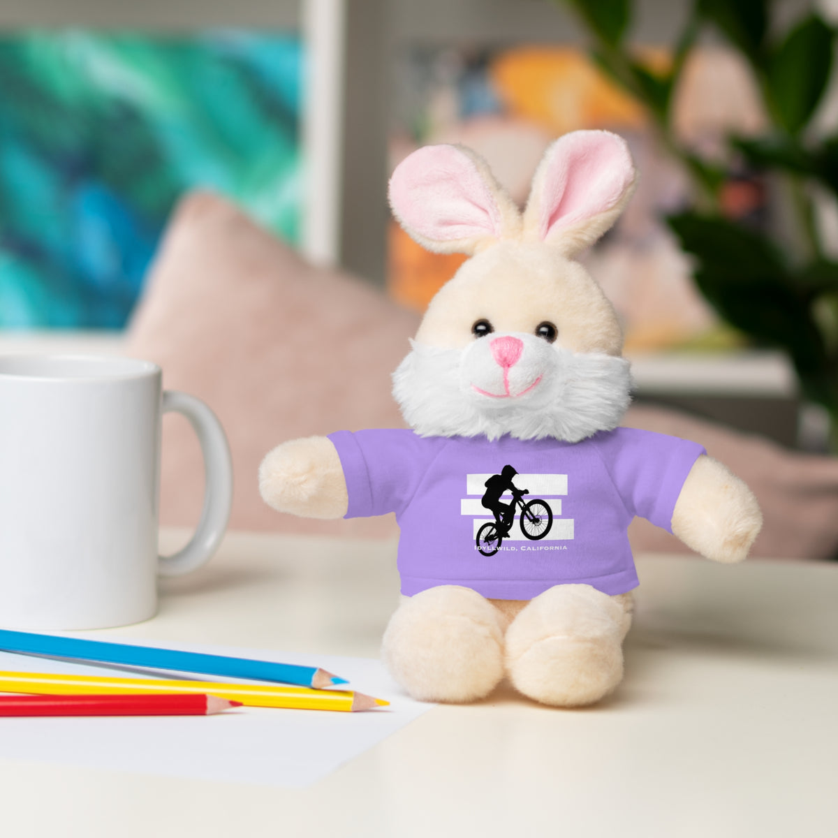 Stuffed Animals with Tee Bike Idyllwild