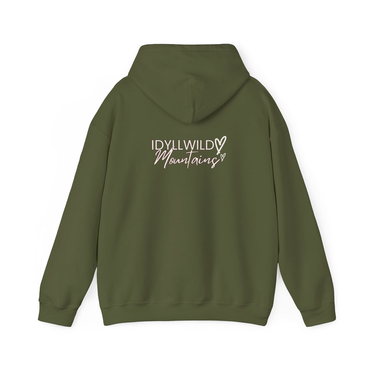 Idyllwild Mountains heart Hoodie