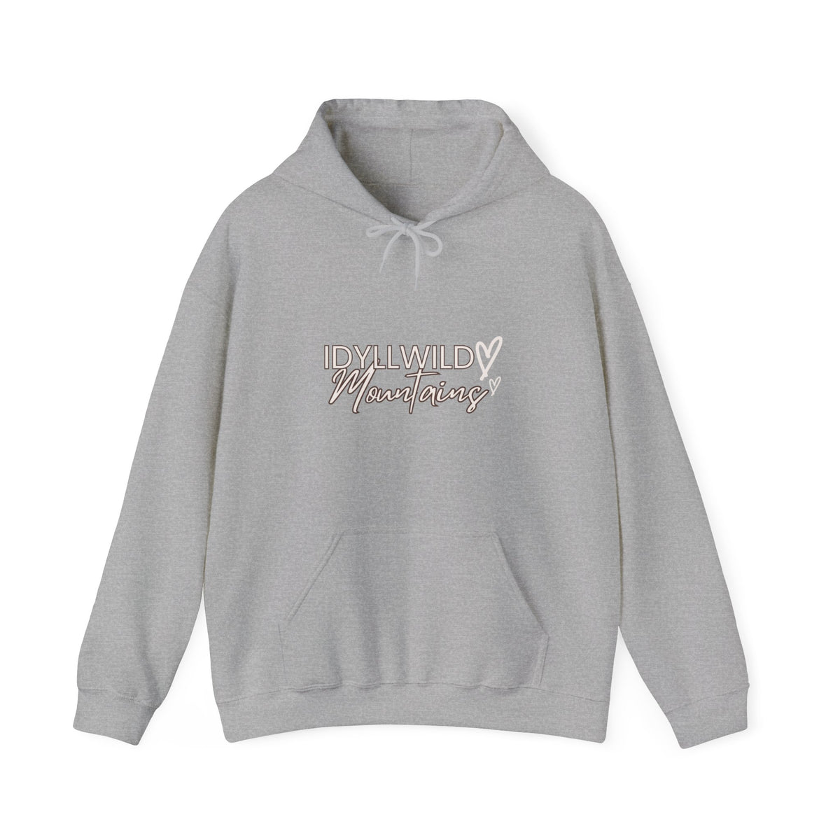 Idyllwild Mountains heart Hoodie