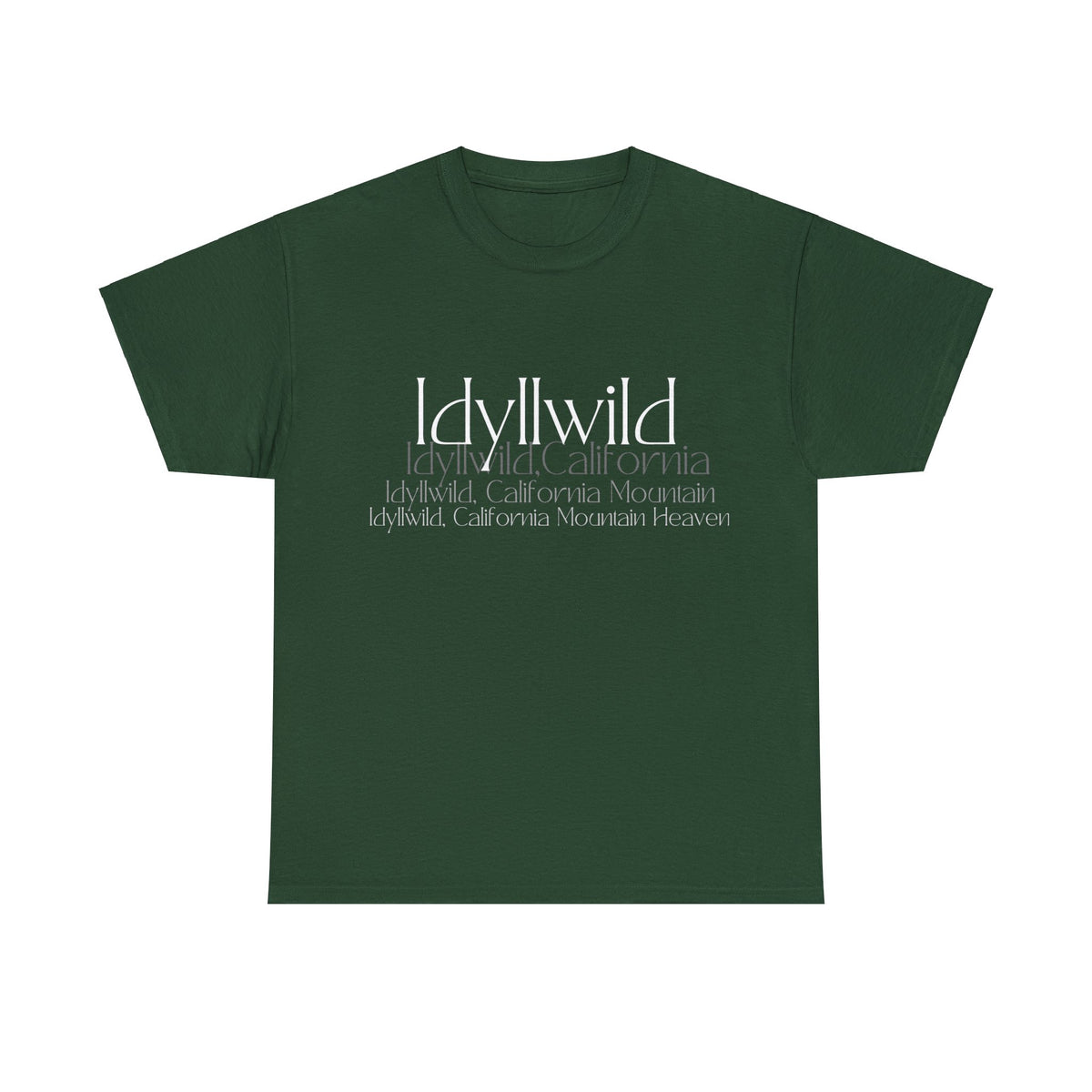 Womens Idyllwild California Mountain Haven T-shirt