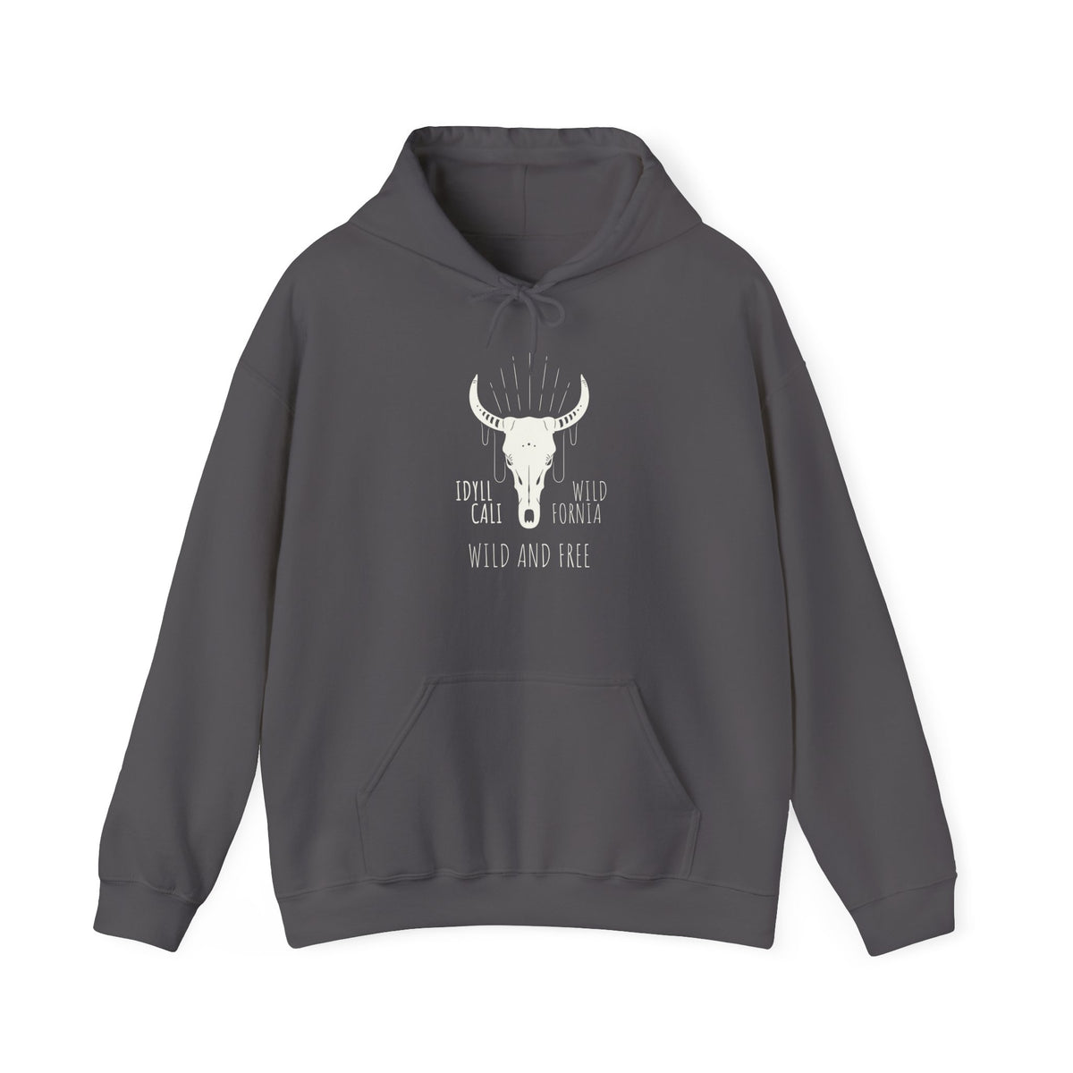 Idyllwild Wild and Free Longhorn Hoodie