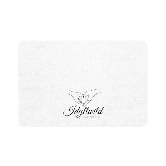Pet Food Mat (12x18) Idyllwild Heart Hands