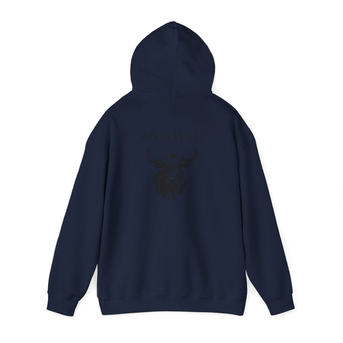 Unisex Heavy Blend™ Hooded Sweatshirt Idyllwild Cow 2