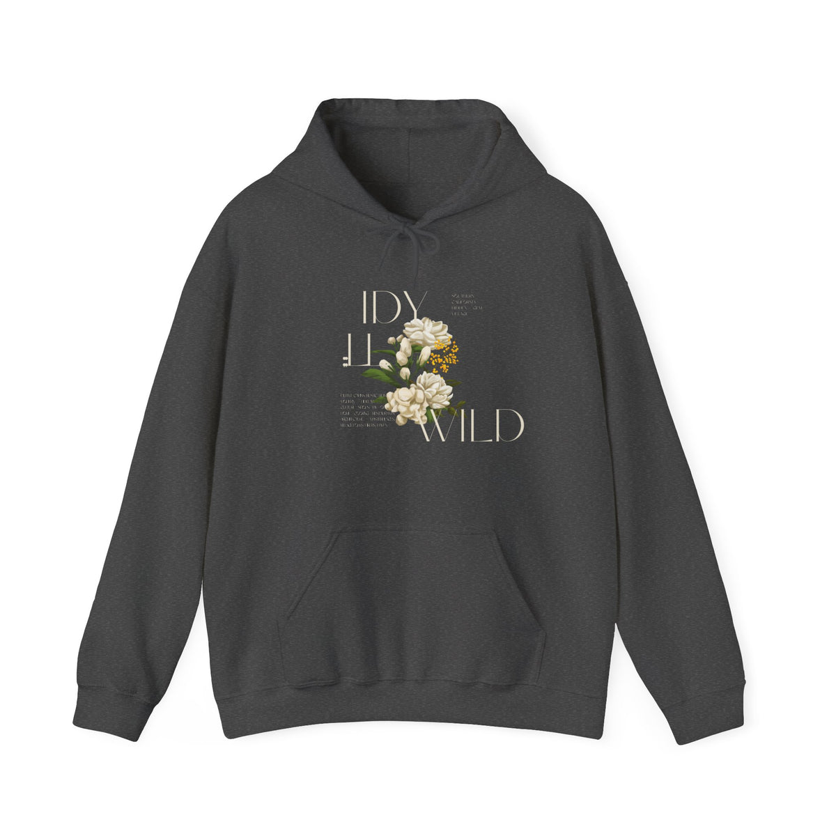 Idyllwild Vintage Cream Rose Hoodie