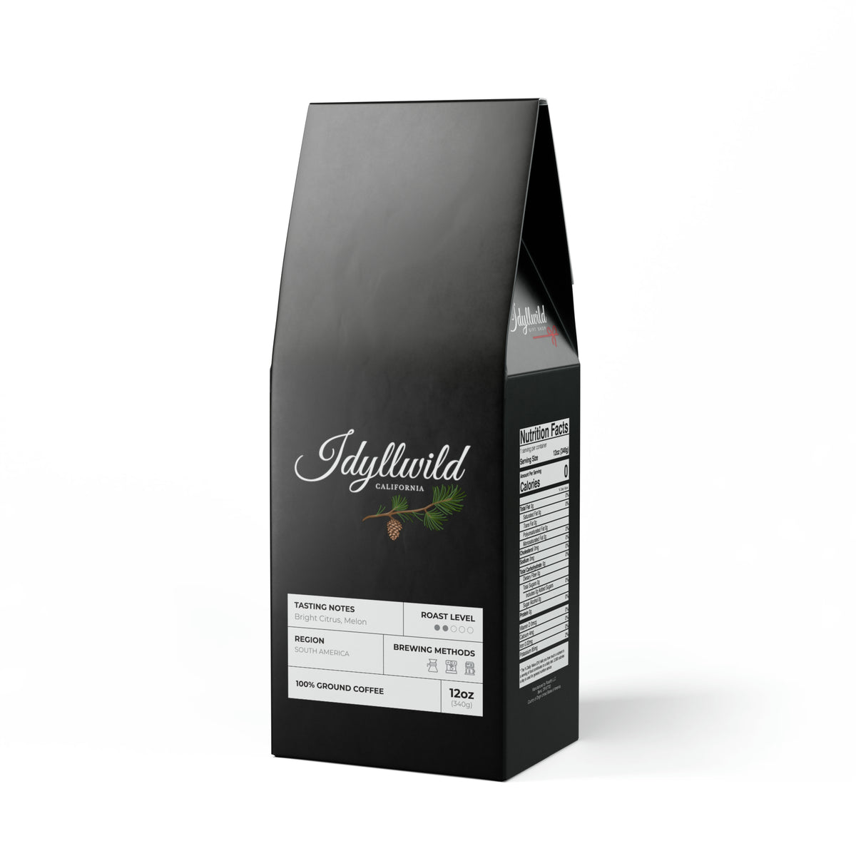 Colombia Single Origin Coffee (Light-Medium Roast) Idyllwild California Classy Pine