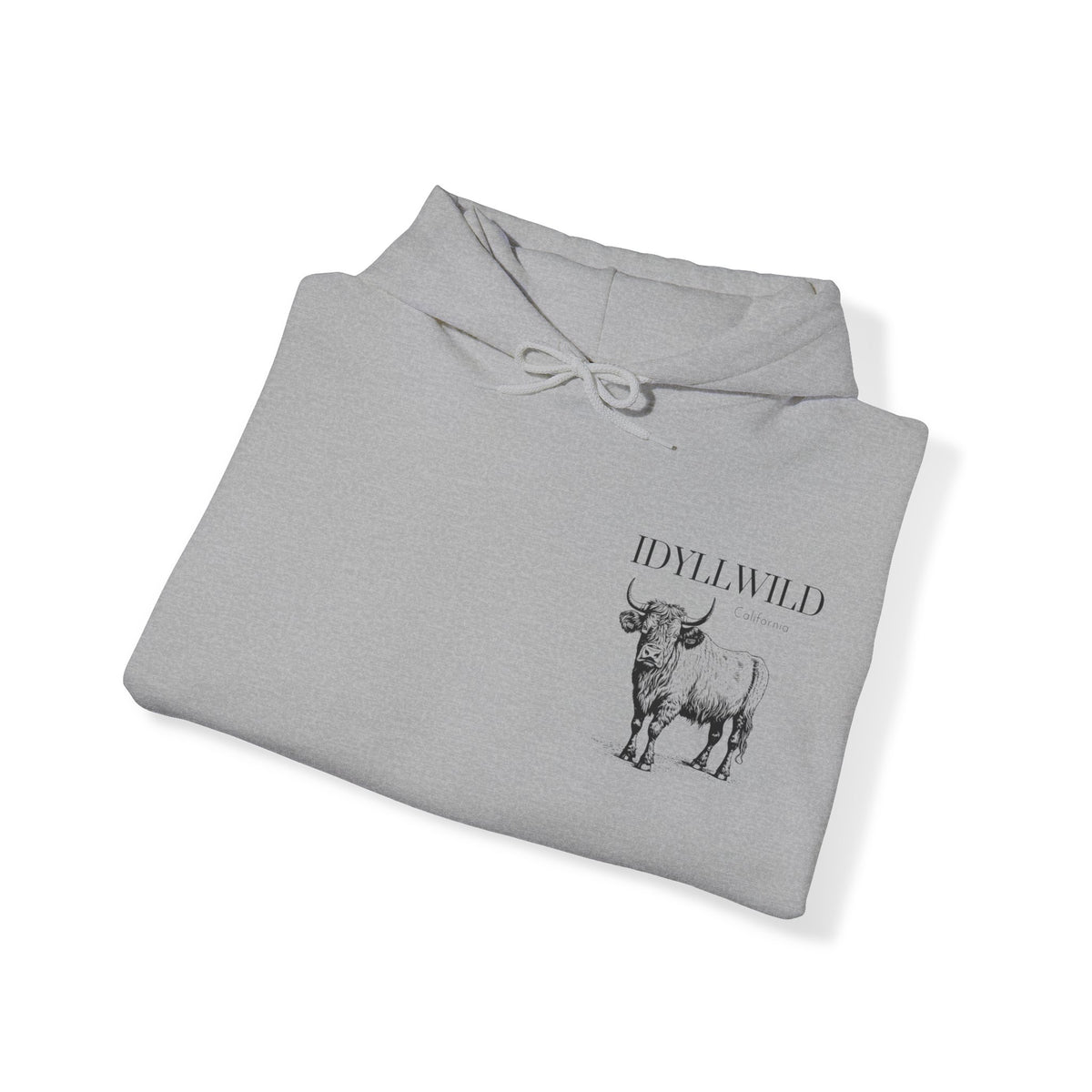 Idyllwild Highlander Cow 3 Hoodie
