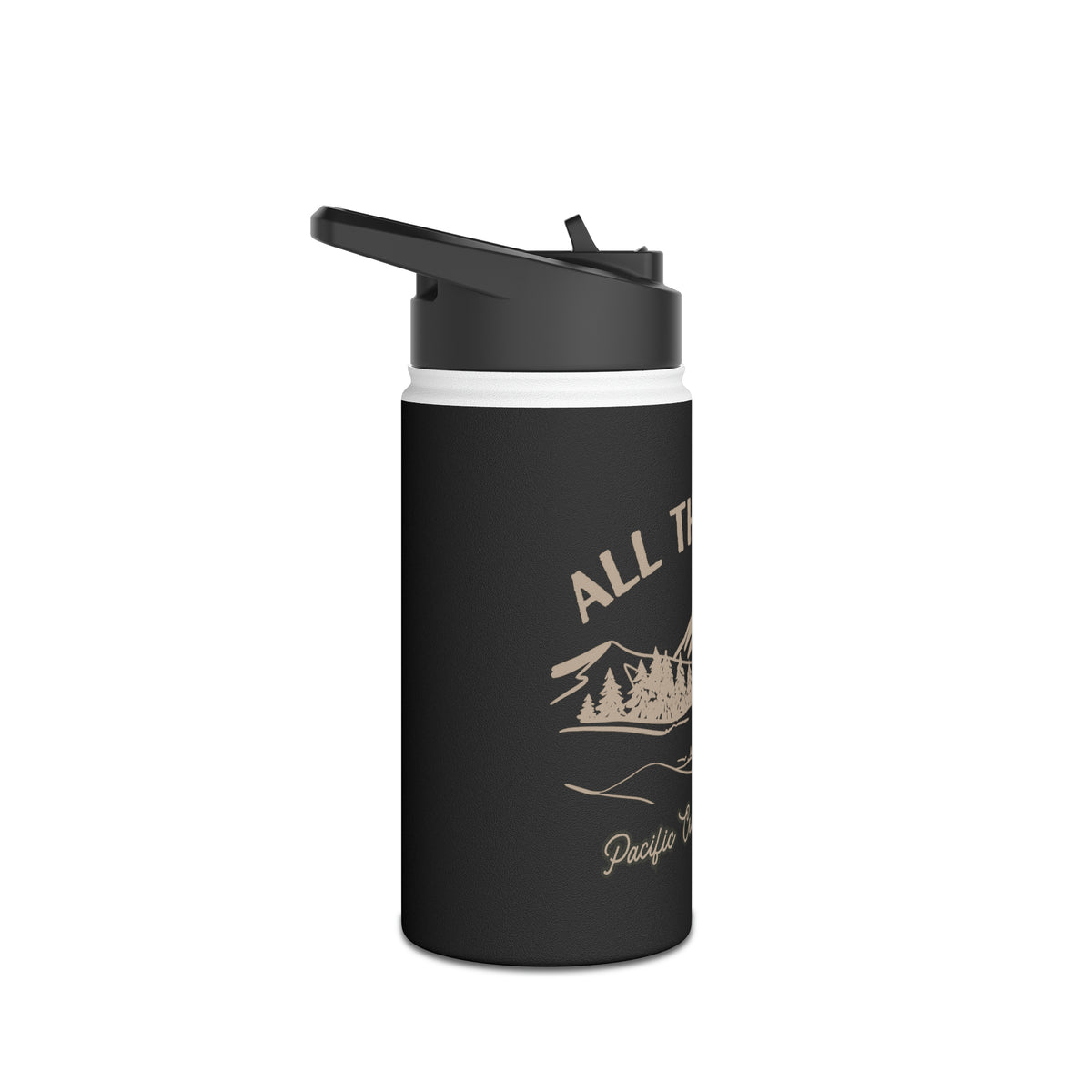 Stainless Steel Water Bottle, Standard Lid All The Way PCT