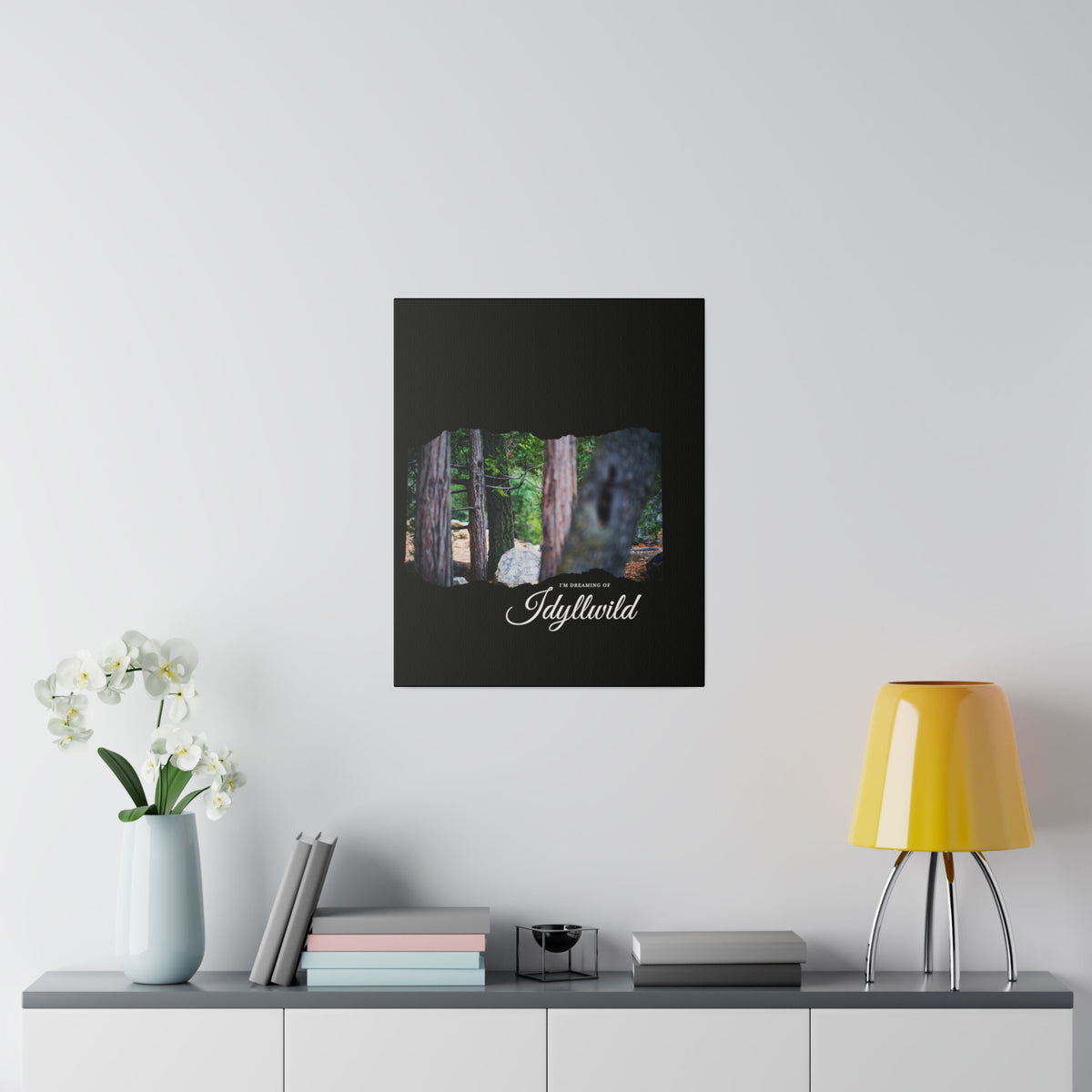 Matte Canvas, Stretched, 0.75" Dreaming of FOrest