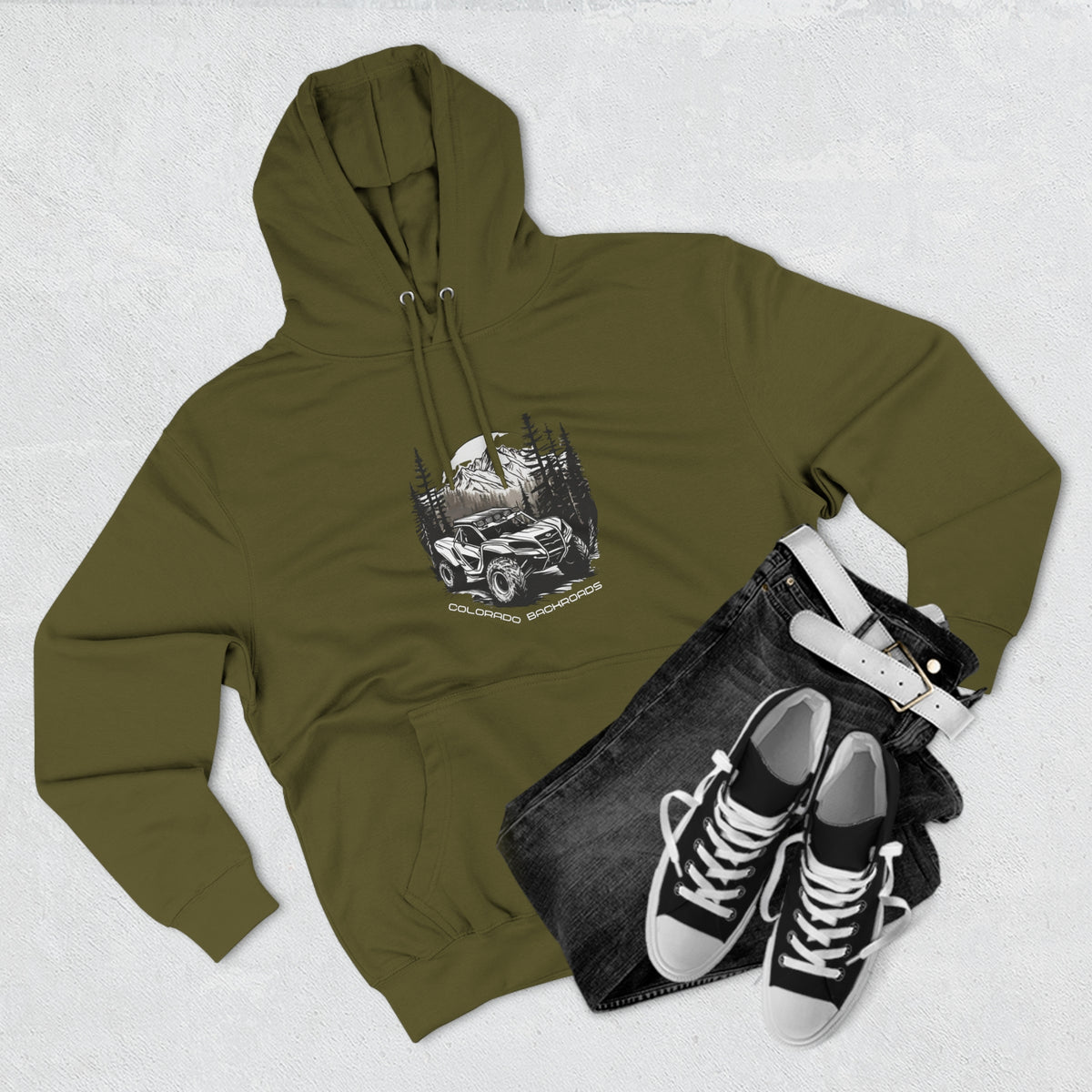Colorado Backroads Can Am Hoodie