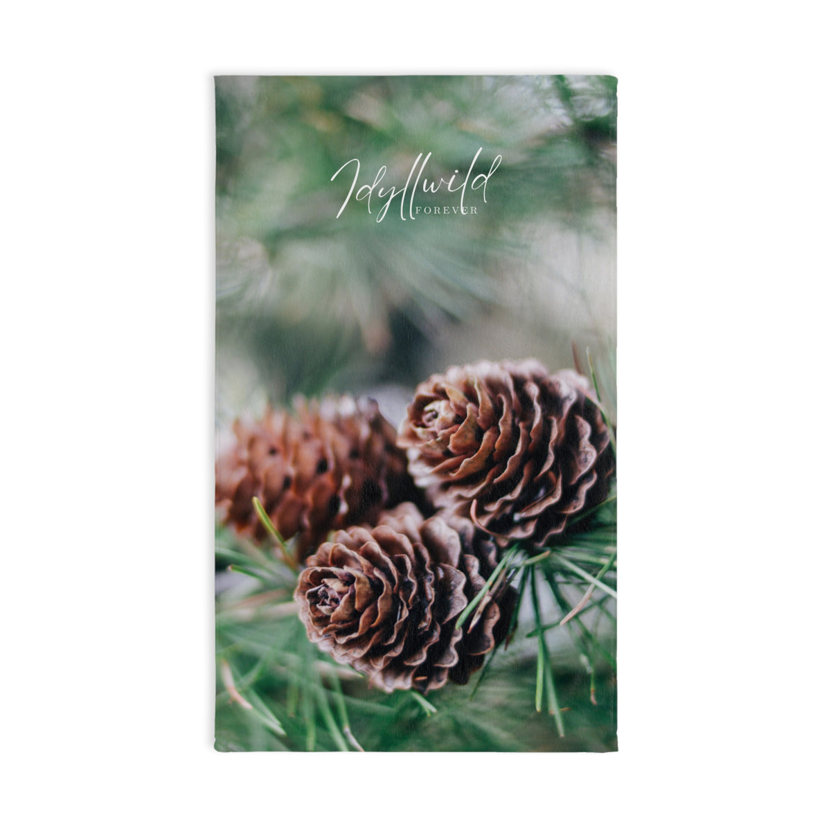 Idyllwild Pine Cone Hand Towel