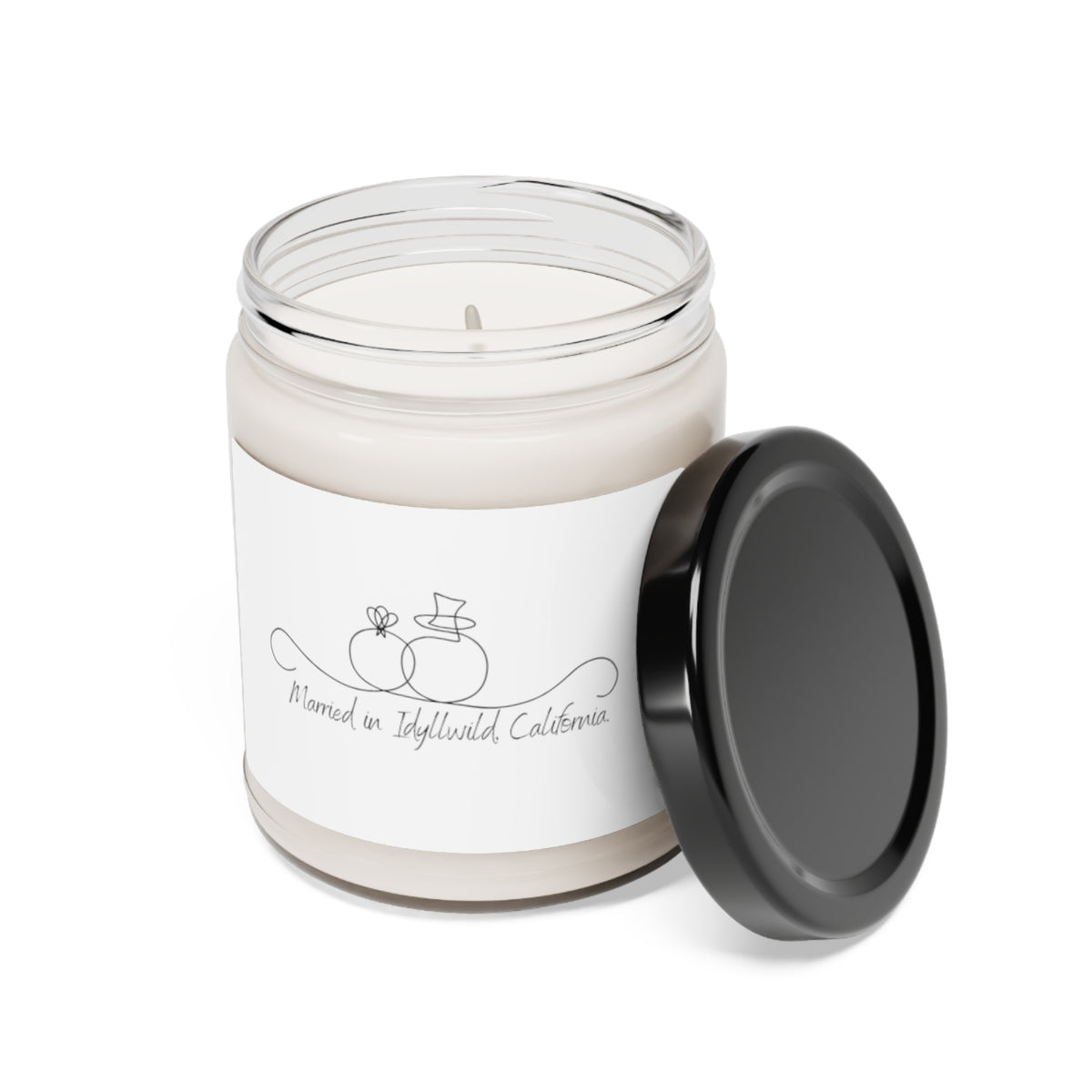 Scented Soy Candle, 9oz Married in Idyllwild sketch