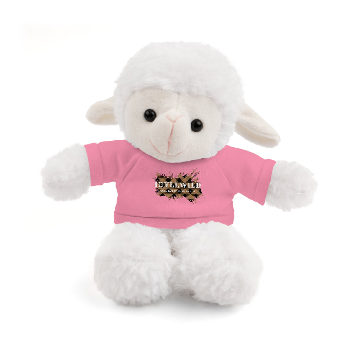 Stuffed Animals with Tee Idyllwild Tan Plaid