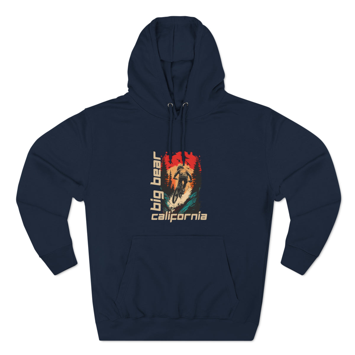 Big Bear Mountain Biking Hoodie