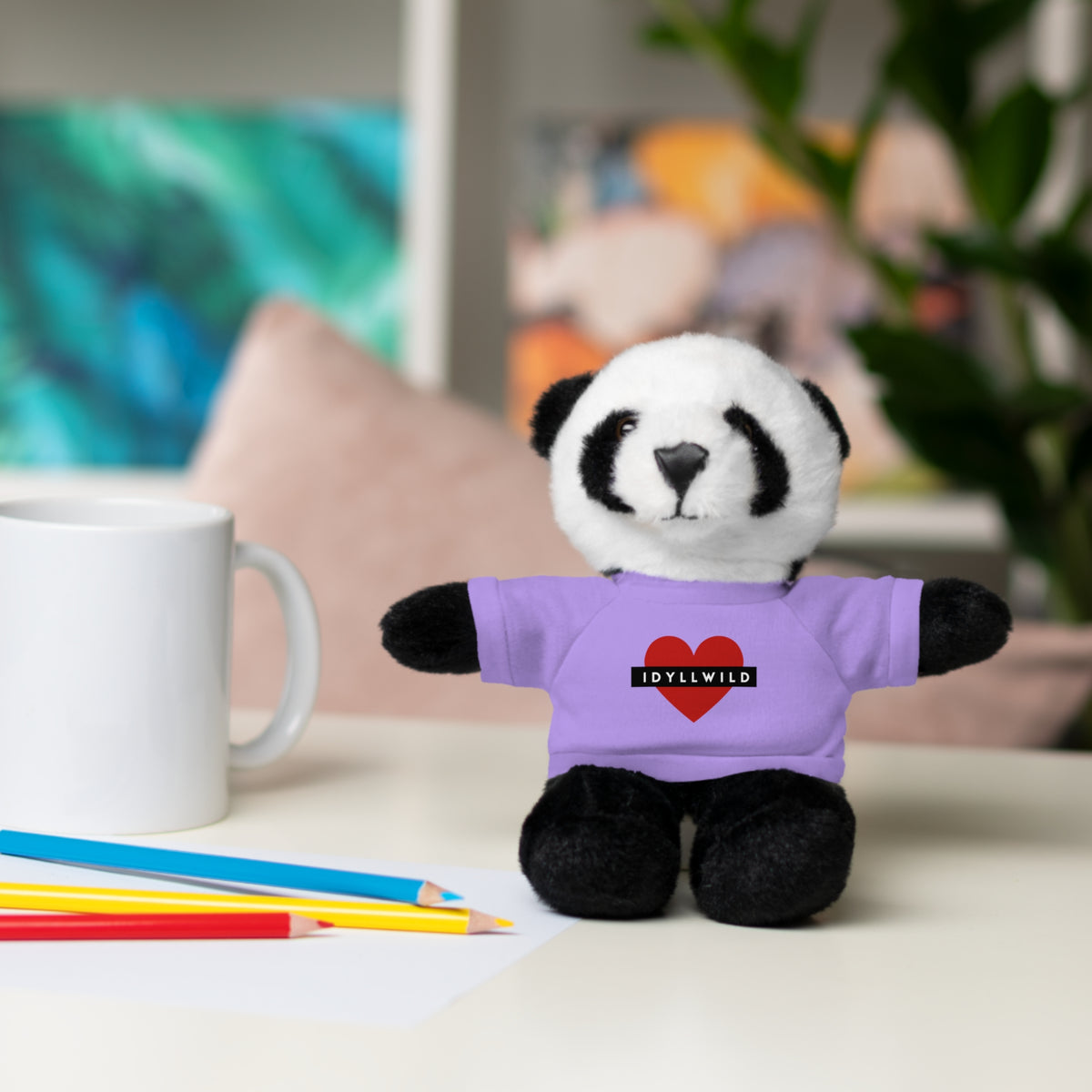 Stuffed Animals with Tee Idyllwild Heart