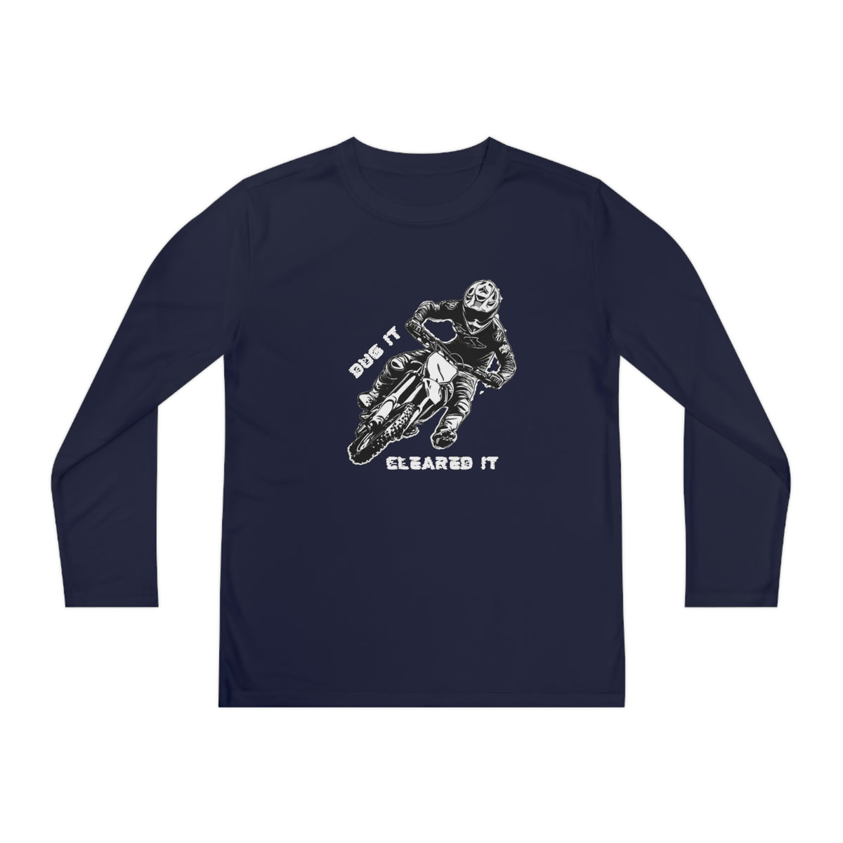 Dirt Bike Youth Long Sleeve Competitor Tee