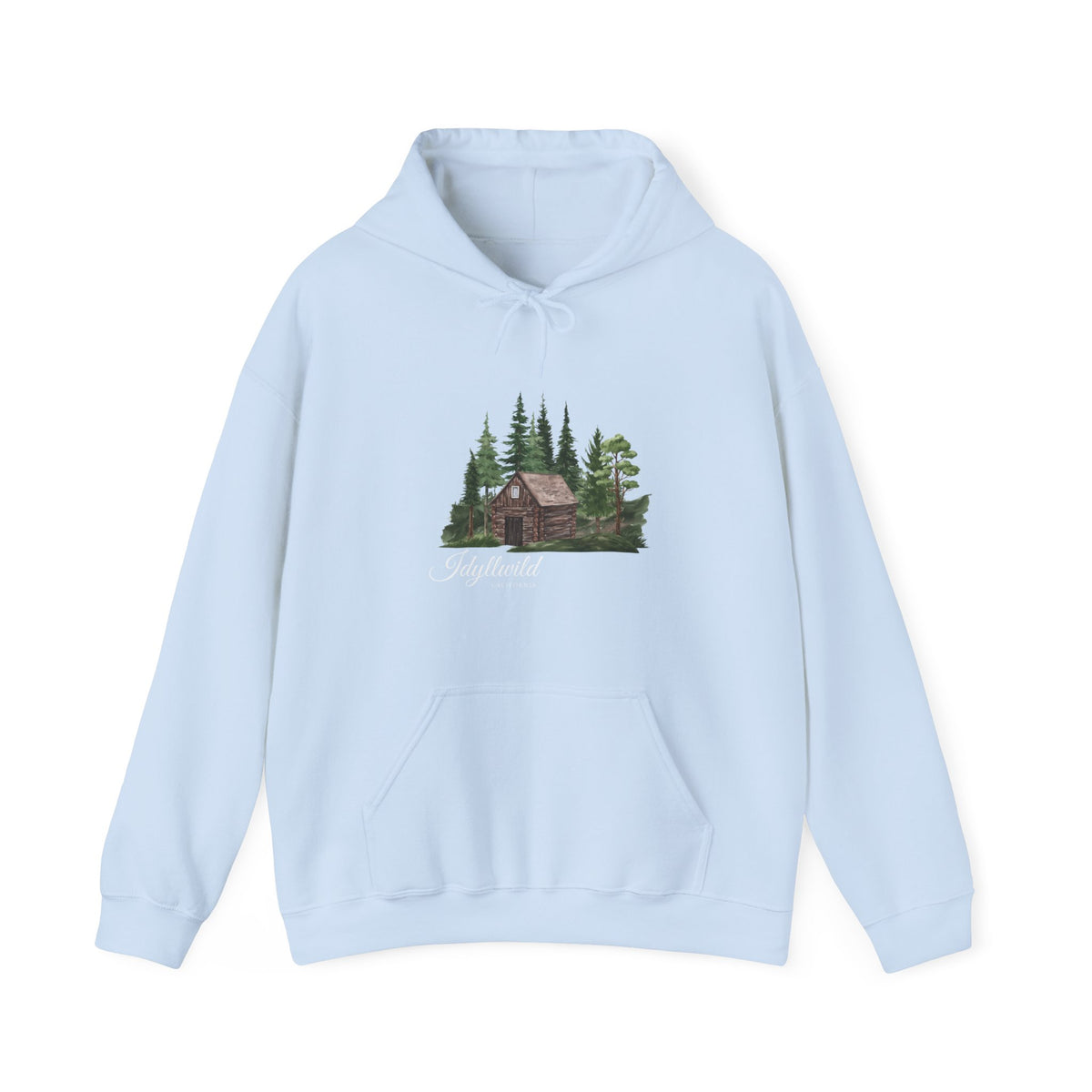 Unisex Heavy Blend™ Hooded Sweatshirt Forest Cabin