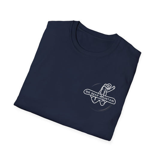 Snowboarding "Big Bear Mountain" Softstyle T-Shirt