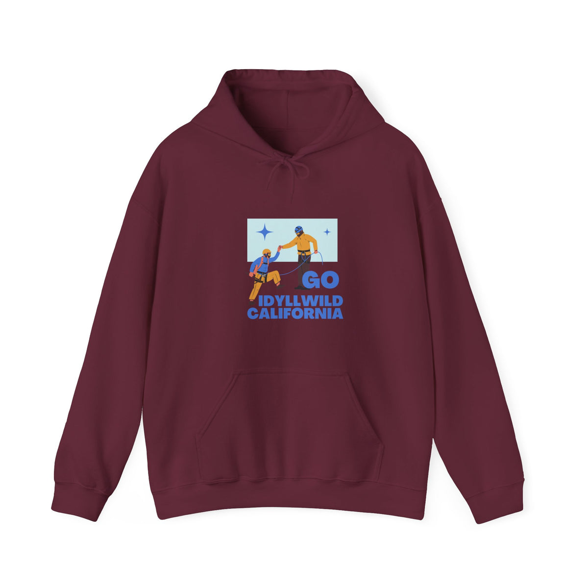 Unisex Heavy Blend™ Hooded Sweatshirt Go Climbing