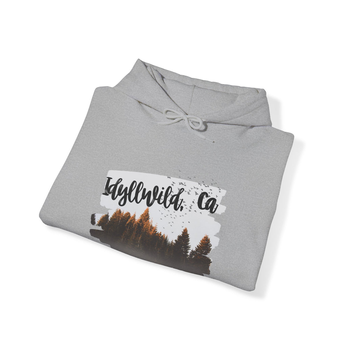 Unisex Heavy Blend™ Hooded Sweatshirt Forest PeekaBoo Scene