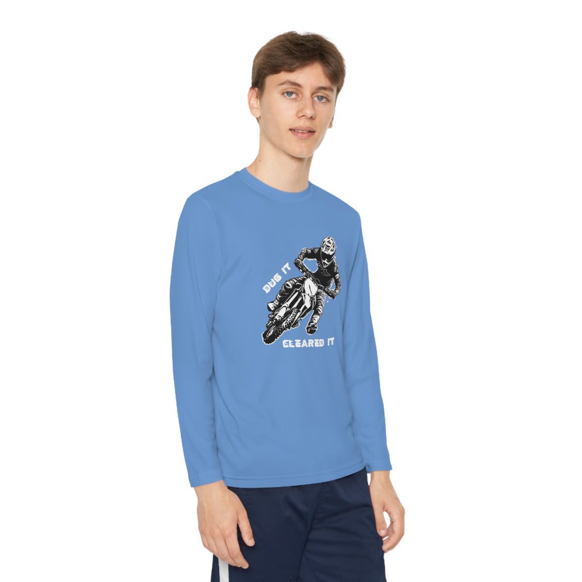 Dirt Bike Youth Long Sleeve Competitor Tee