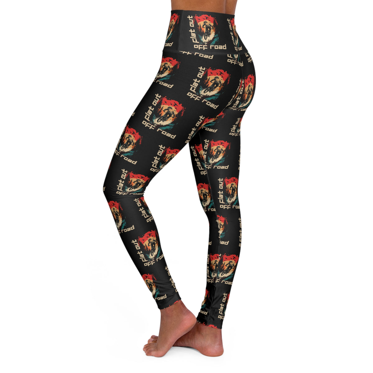 Mountain Biking "Flat Out Off Road" Leggings