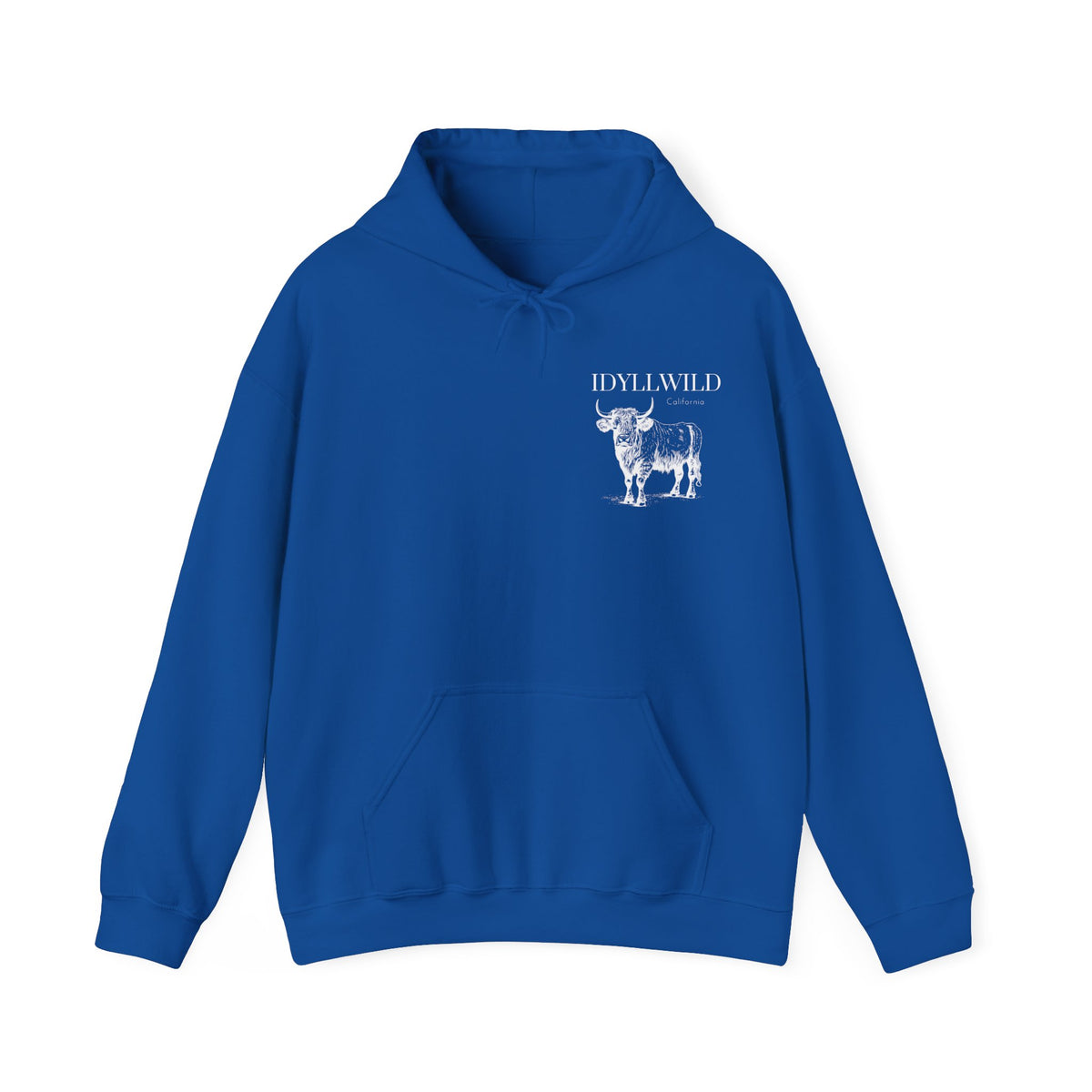 Idyllwild Highlander Cow 4 Hoodie