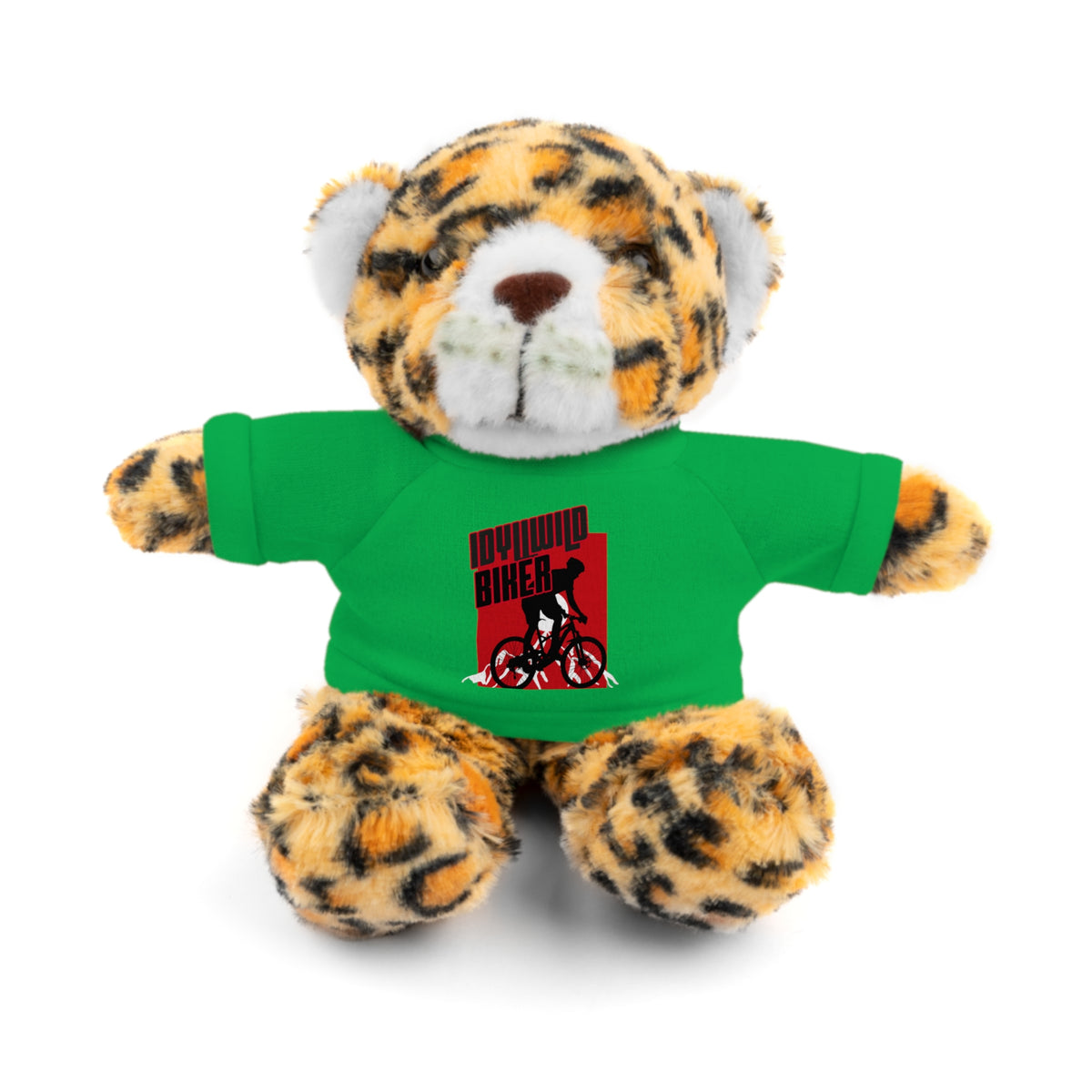 Stuffed Animals with Tee Idyllwild Mountain Biker