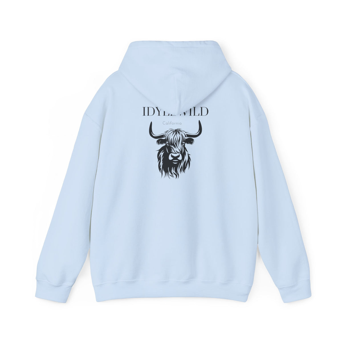 Unisex Heavy Blend™ Hooded Sweatshirt Idyllwild Cow 2