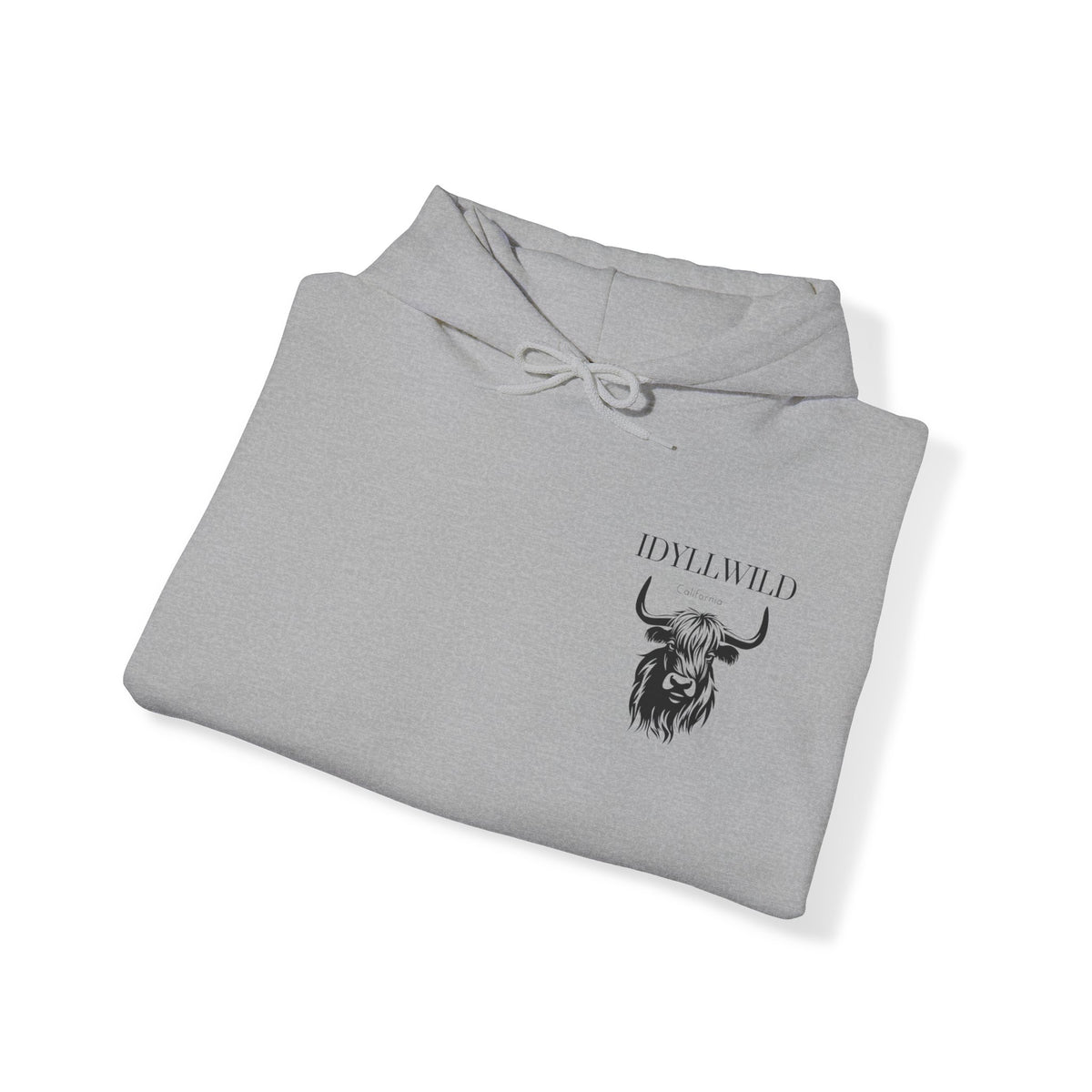 Unisex Heavy Blend™ Hooded Sweatshirt Idyllwild Cow 2