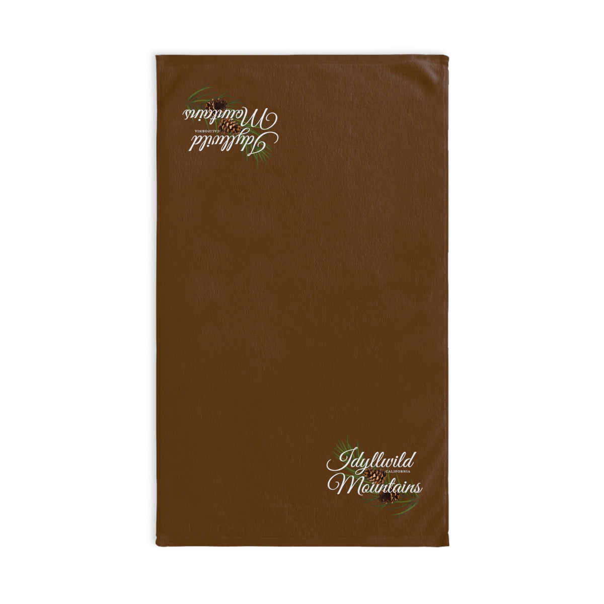 Idyllwild Coneback Brown Hand Towel